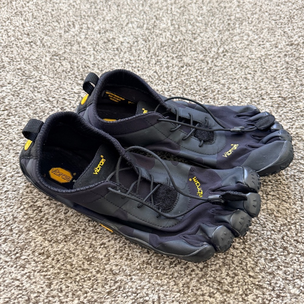 Vibram FiveFingers V-Alpha Mens Black Training Shoes 18M7101 EU45 US 11-11 1/2